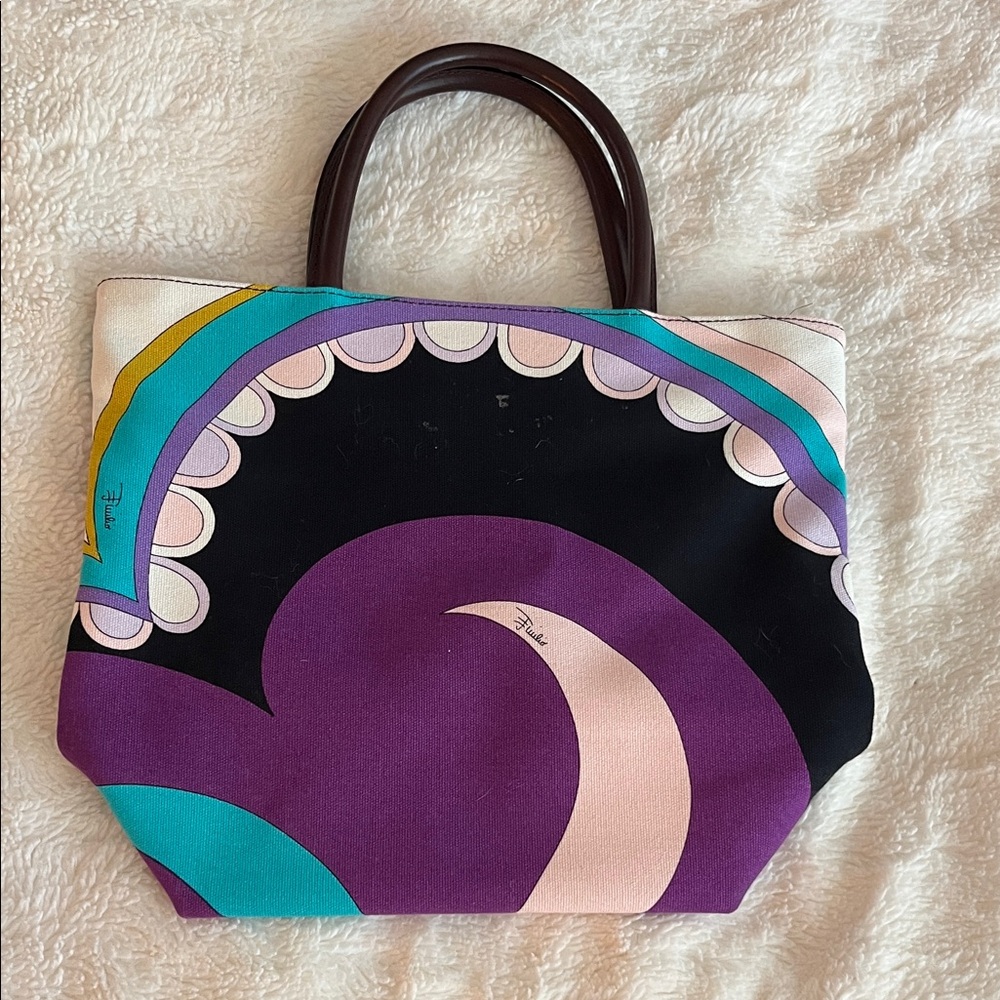 Pucci Multicolor Tote Bag